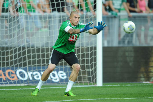 Stephane RUFFIER - 17.08.2013 - Saint Etienne / Guingamp -