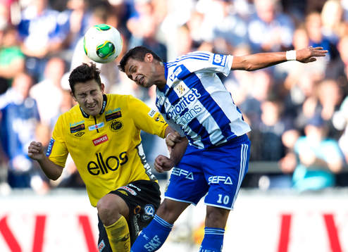 Elfsborgs Stefan Ishizaki och IFK Göteborgs Daniel