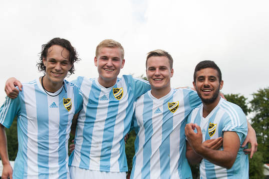 Karim Al-Asi, Linus Svensson, Danny Gunnarsson och Islam