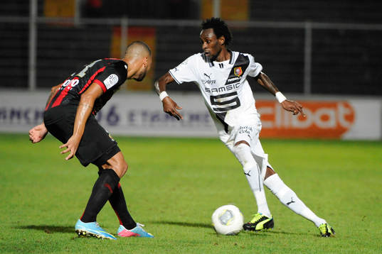 Jonathan Pitroipa - 17.08.2013 - Nice / Rennes - 2 eme
