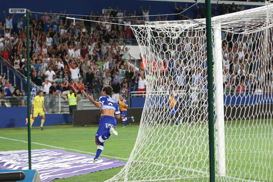 Joie Gianni BRUNO - 17.08.2013 - Bastia / Valenciennes - 2