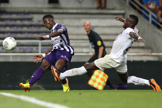 Serge Aurier / Maxime Poundje - 17.08.2013 - Toulouse /
