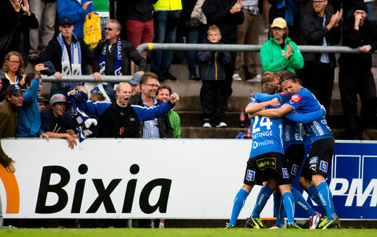 Jubel i Halmstad