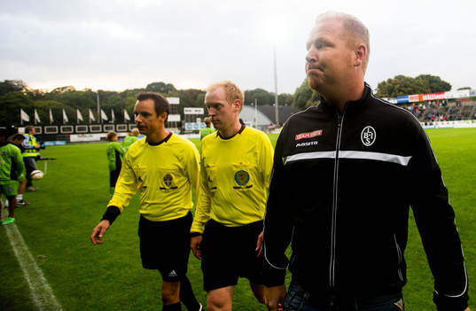 Landskornas tränare Jörgen Pettersson