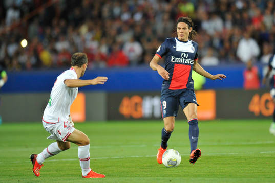 Edinson CAVANI - 18.08.2013 - Paris Saint Germain / Ajaccio
