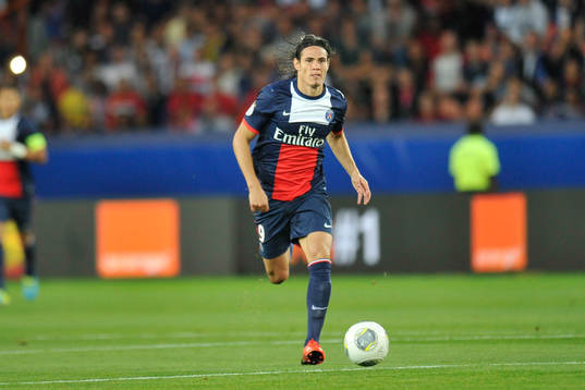 Edinson CAVANI - 18.08.2013 - Paris Saint Germain / Ajaccio