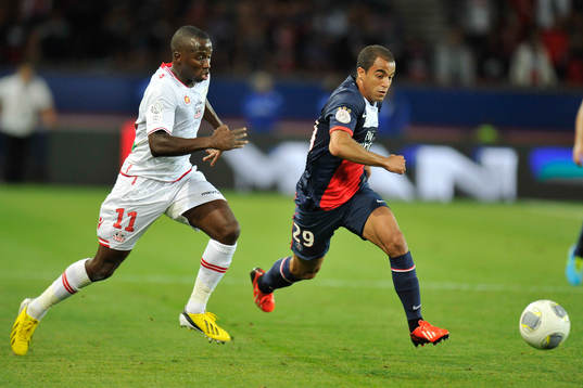 Lucas MOURA / Sigamary DIARRA - 18.08.2013 - Paris Saint