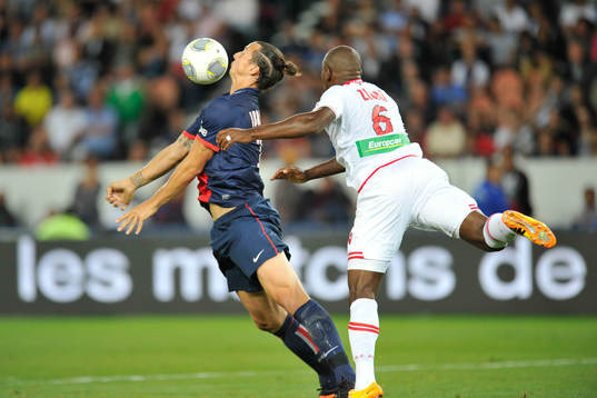 Zlatan IBRAHIMOVIC / Ronald ZUBAR - 18.08.2013 - Paris