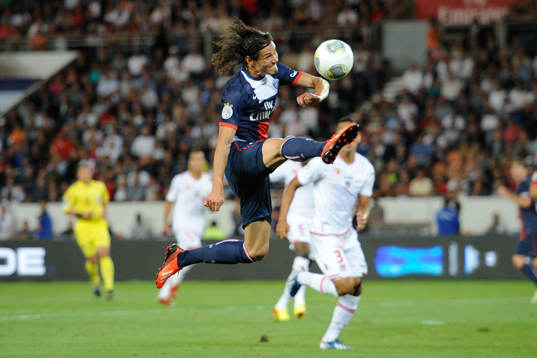 Edinson CAVANI - 18.08.2013 - Paris Saint Germain / Ajaccio