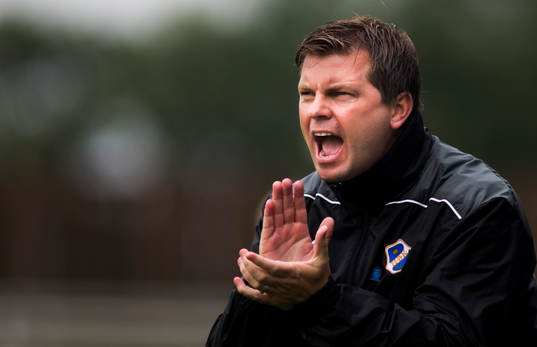 Halmstads tränare Jens Gustafsson