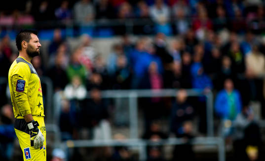 Halmstads målvakt Stojan Lukic