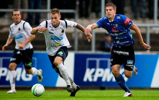 Gefles David Fällman och Halmstad Mikael Boman