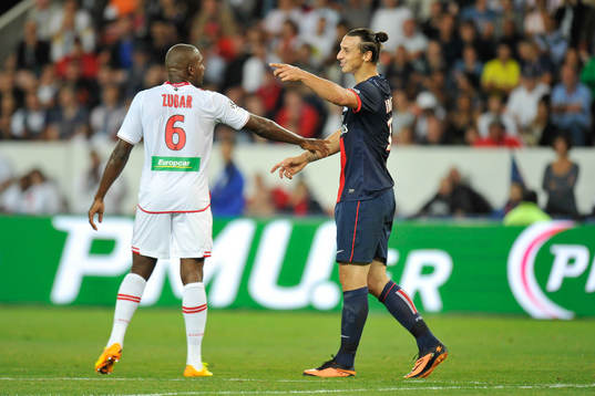 Ronald ZUBAR / Zlatan IBRAHIMOVIC - 18.08.2013 - Paris