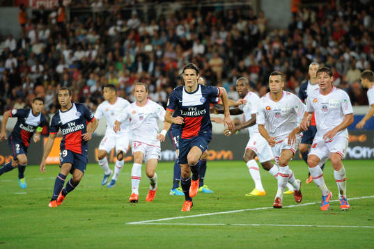 Edinson CAVANI - 18.08.2013 - Paris Saint Germain / Ajaccio