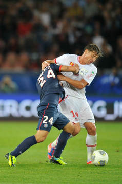 Marco VERRATTI / Mehdi MOSTEFA  - 18.08.2013 - Paris Saint