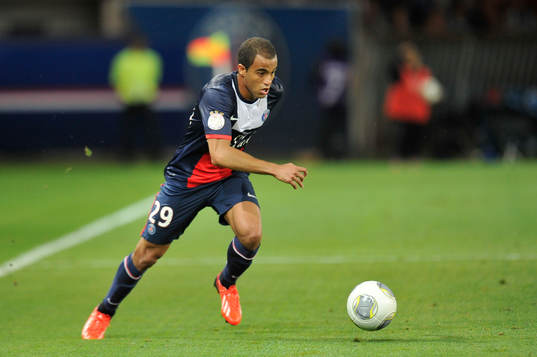 Lucas MOURA  - 18.08.2013 - Paris Saint Germain / Ajaccio -