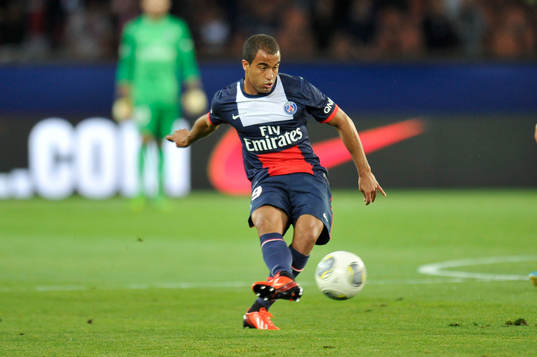 Lucas MOURA  - 18.08.2013 - Paris Saint Germain / Ajaccio -