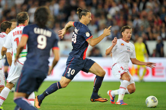 Zlatan IBRAHIMOVIC / Mehdi MOSTEFA  - 18.08.2013 - Paris