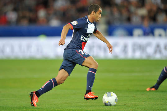 Lucas MOURA  - 18.08.2013 - Paris Saint Germain / Ajaccio -