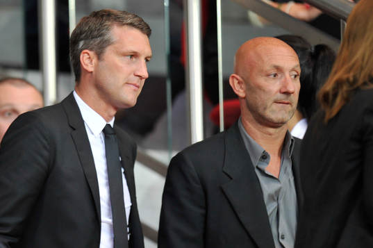 Olivier LETANG / Fabien Barthez  - 18.08.2013 - Paris Saint