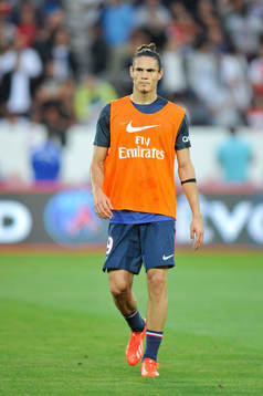 Edinson CAVANI  - 18.08.2013 - Paris Saint Germain /