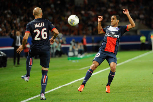 Christophe JALLET / Lucas MOURA  - 18.08.2013 - Paris Saint