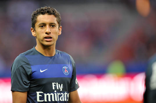 MARQUINHOS  - 18.08.2013 - Paris Saint Germain / Ajaccio -