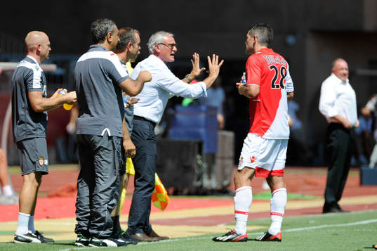 Claudio Ranieri / Jeremy Toulalan - 18.08.2013 - Monaco /
