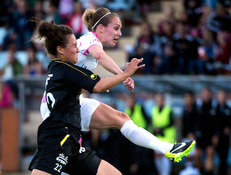 Malmös Manon Melis gör 3-0 medans Kopparbergs Göteborgs