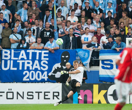 Johan Dahlin, målvakt, Malmö i
