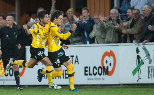 3-1, Daniel Ivanovski,  Mjällby, grattas av Mahmut Özen i