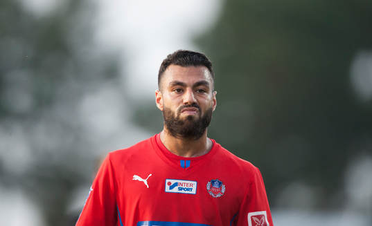 Imad Khalili, Helsingborg, deppar i