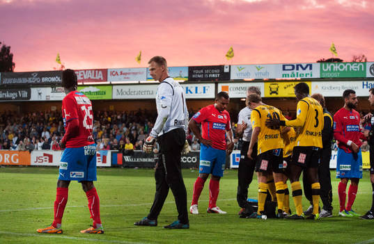 Utvisning, David Accam, Helsingborg,  i