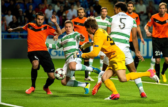 Kris Commons - 20.08.2013 - Chakhtior Karagandy / Celtic