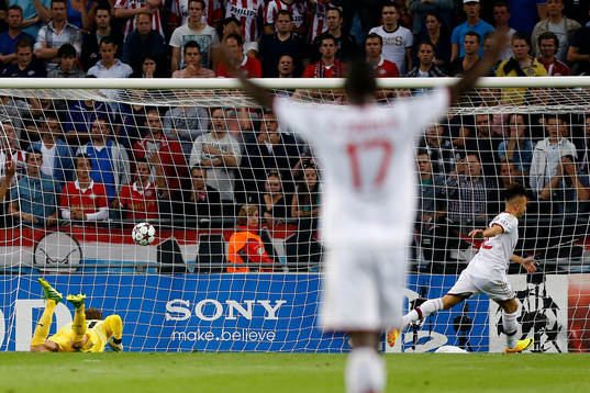 Fotboll, Kval till Champions League, PSV Eindhoven – AC