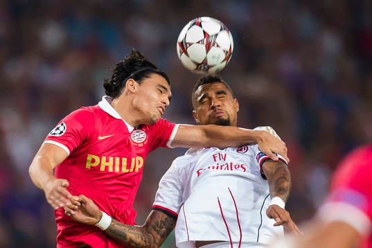 Fotboll, Kval till Champions League, PSV Eindhoven – AC