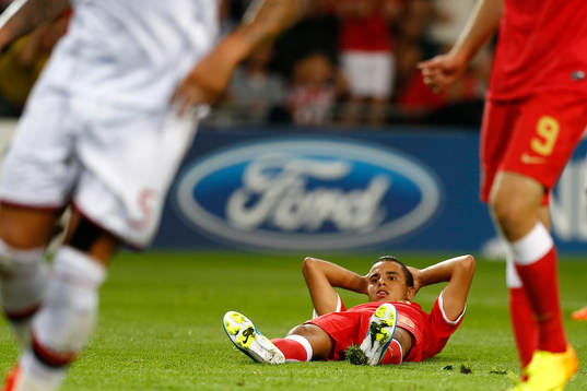 Fotboll, Kval till Champions League, PSV Eindhoven – AC