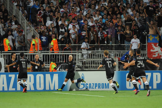 Fotboll, Kval till Champions League, Olympique Lyon - Real