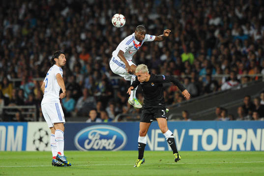 Fotboll, Kval till Champions League, Olympique Lyon - Real