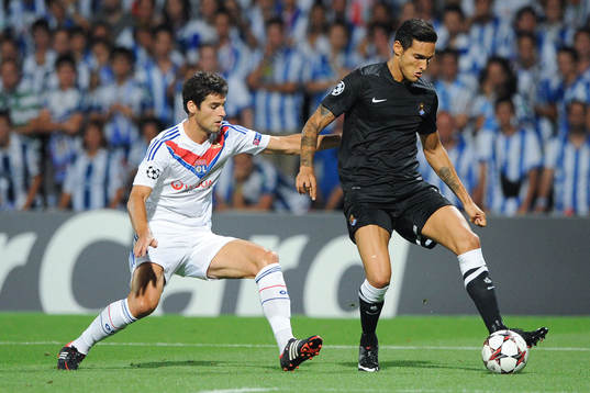 Fotboll, Kval till Champions League, Olympique Lyon - Real