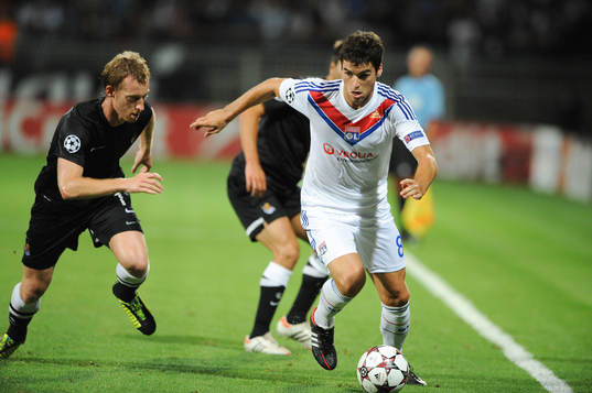 Fotboll, Kval till Champions League, Olympique Lyon - Real