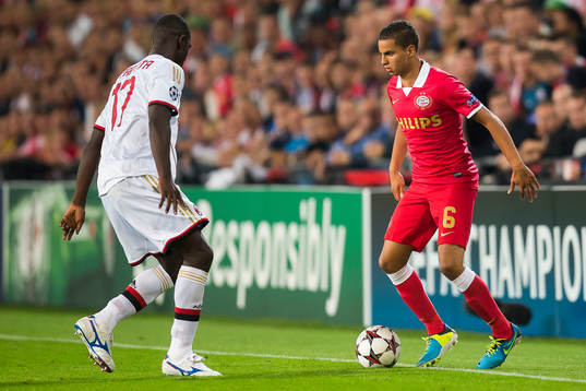 Fotboll, Kval till Champions League, PSV Eindhoven – AC