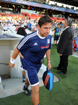 Fotboll, Kval till Champions League, Olympique Lyon - Real