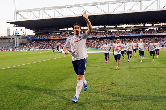Fotboll, Kval till Champions League, Olympique Lyon - Real