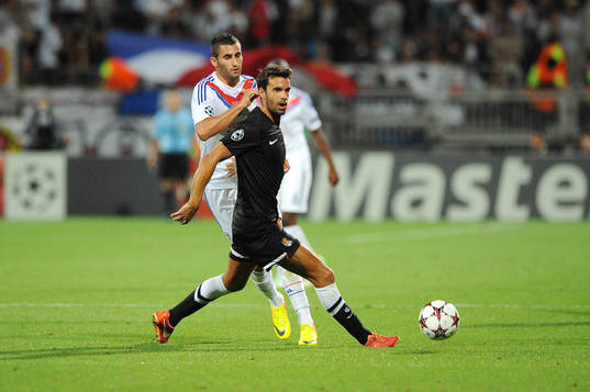 Fotboll, Kval till Champions League, Olympique Lyon - Real