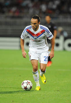 Fotboll, Kval till Champions League, Olympique Lyon - Real