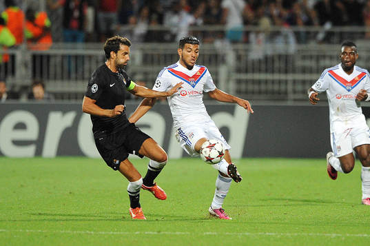 Fotboll, Kval till Champions League, Olympique Lyon - Real