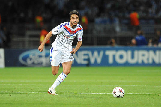 Fotboll, Kval till Champions League, Olympique Lyon - Real