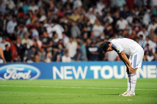 Fotboll, Kval till Champions League, Olympique Lyon - Real