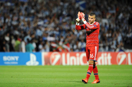 Fotboll, Kval till Champions League, Olympique Lyon - Real